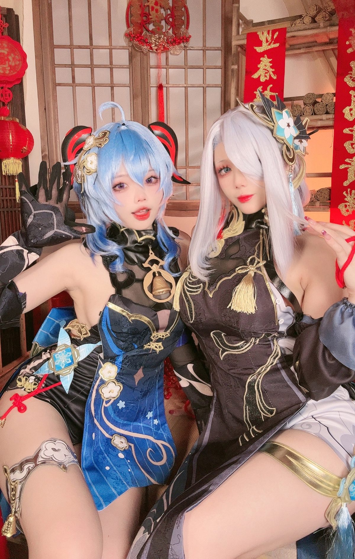 Coser@九言 And 小瑶幺幺 原神新春—甘雨申鹤海灯节双人 0023 9347448401.jpg