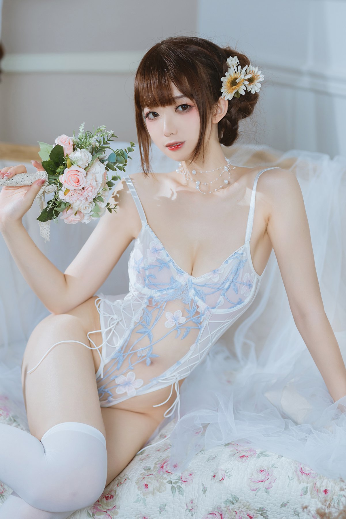 Coser@封疆疆v Vol.013 纯欲连体衣