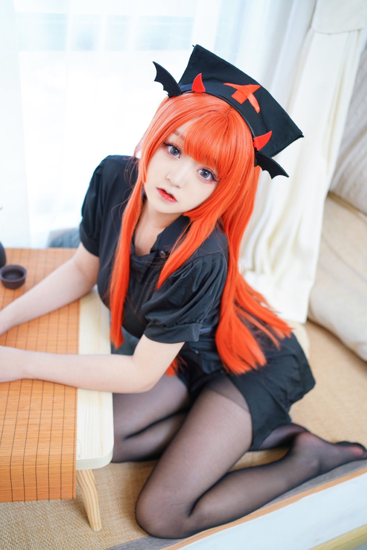 Coser@恩田直幸 Vol 014 橘色黑护士 0001 9161805093.jpg