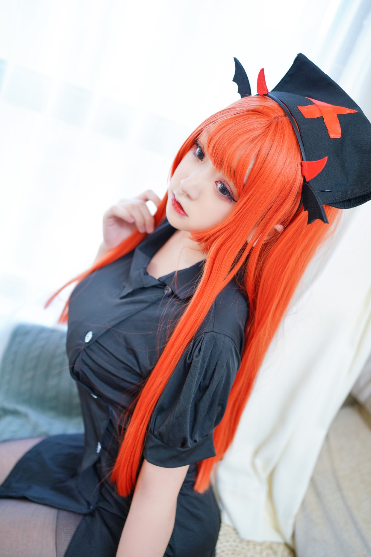 Coser@恩田直幸 Vol 014 橘色黑护士 0056 1622090303.jpg