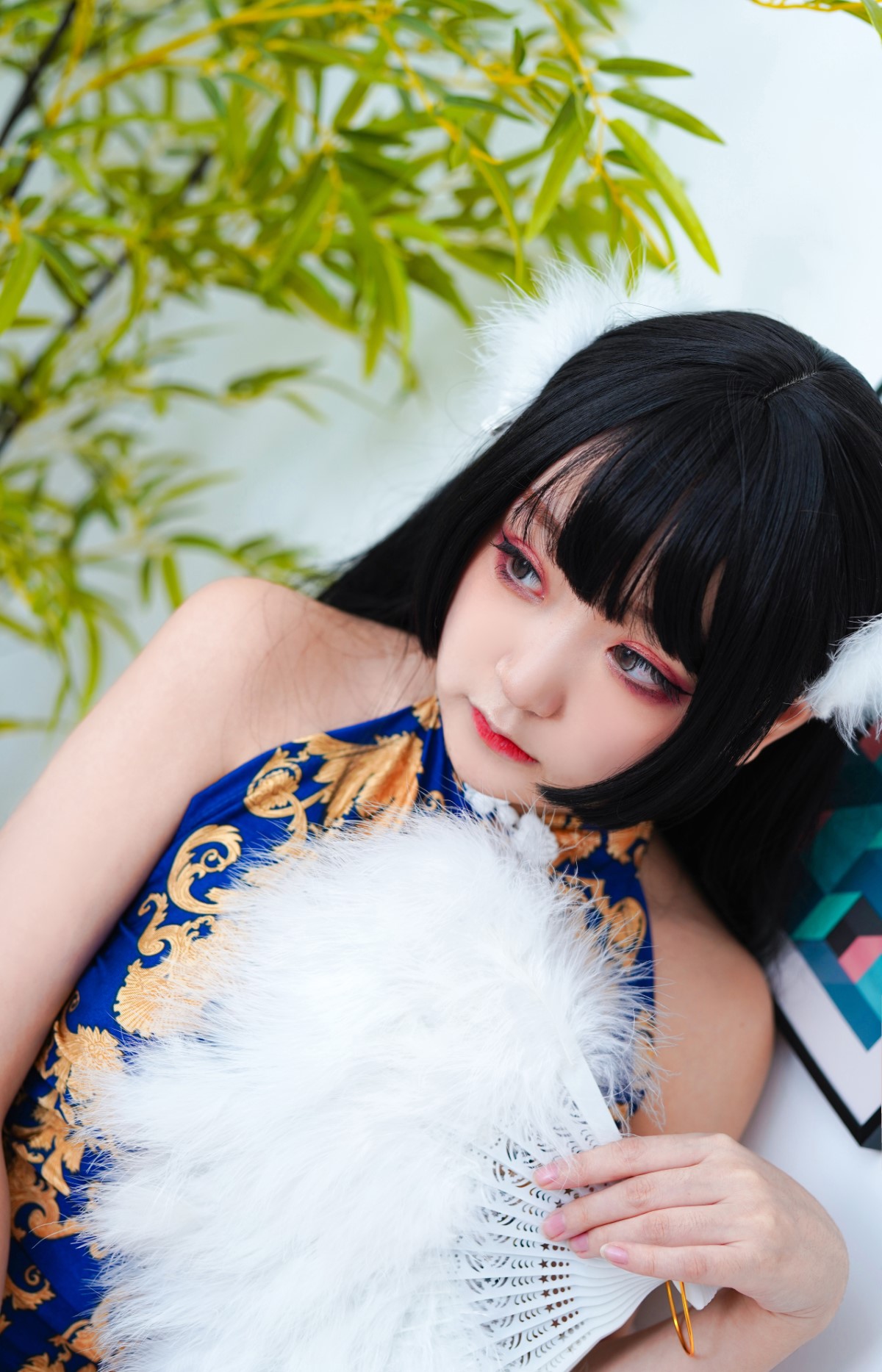 Coser@恩田直幸 Vol 020 蓝色旗袍 0006 0484995449.jpg