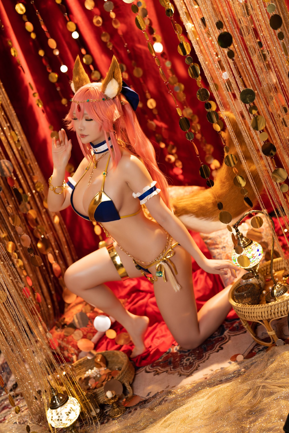 Coser@星之迟迟 Vol 115 FGO玉藻前舞娘 0014 5793103889.jpg