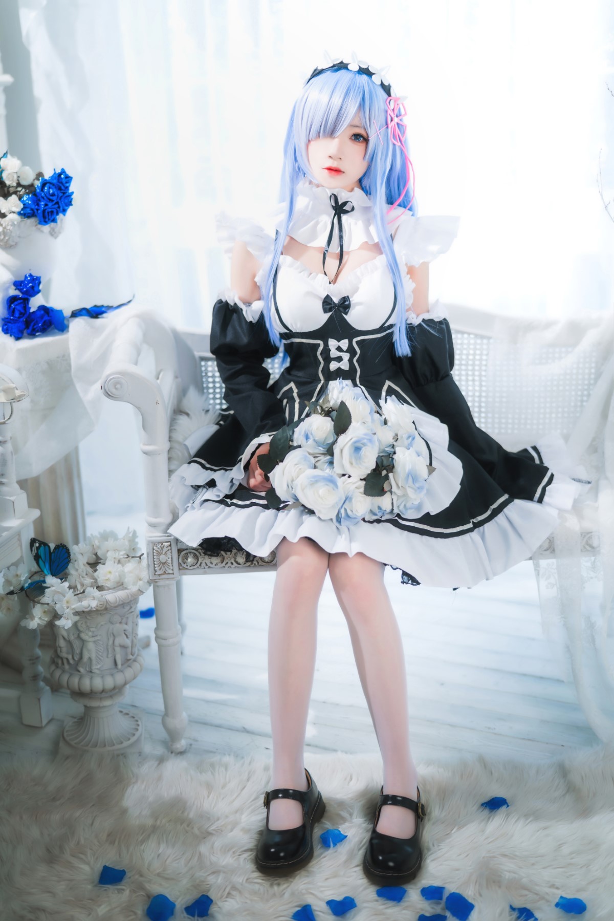 Coser@桜桃喵 Vol 125 长发蕾姆01 0001 3752651729.jpg