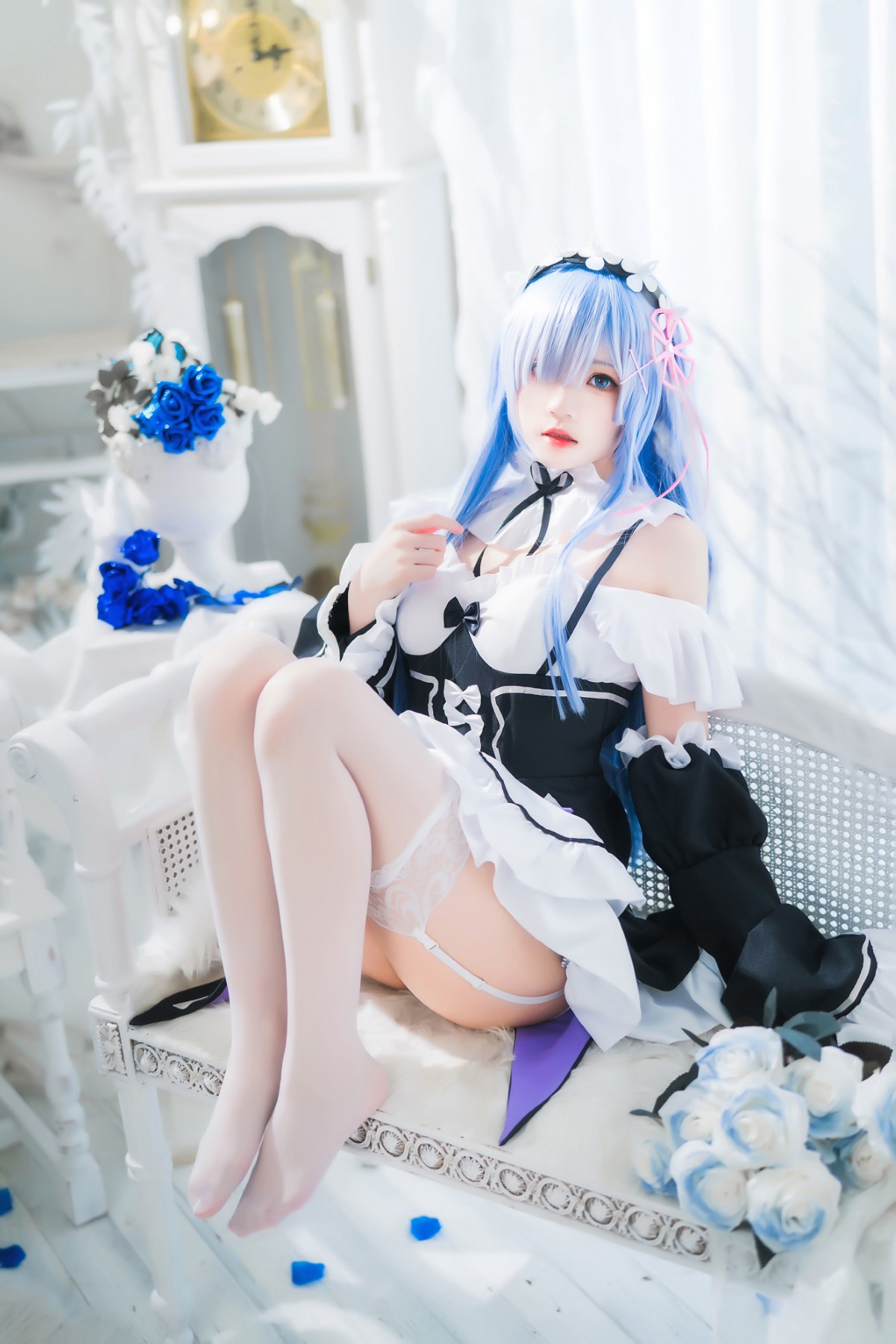 Coser@桜桃喵 Vol 125 长发蕾姆01 0003 5150222883.jpg