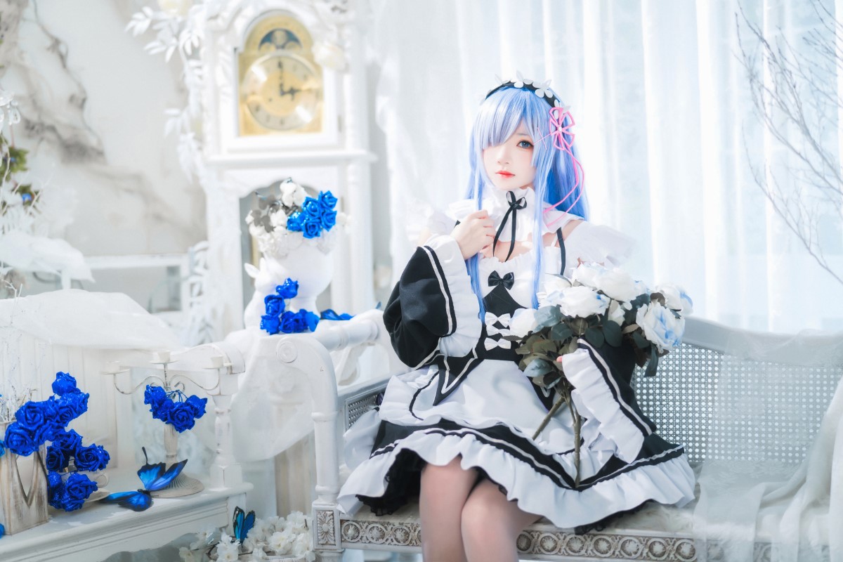 Coser@桜桃喵 Vol 125 长发蕾姆01 0012 9549936233.jpg