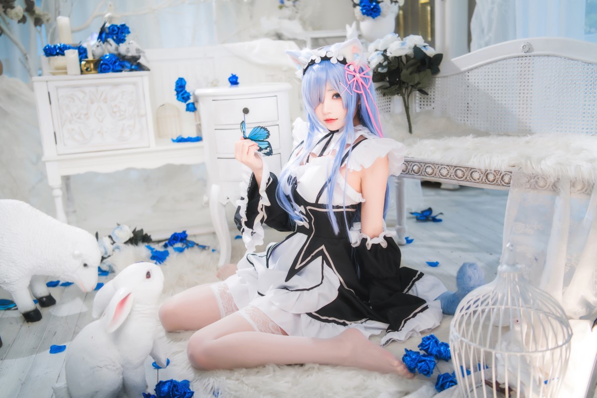 Coser@桜桃喵 Vol 125 长发蕾姆01 0026 3154907663.jpg