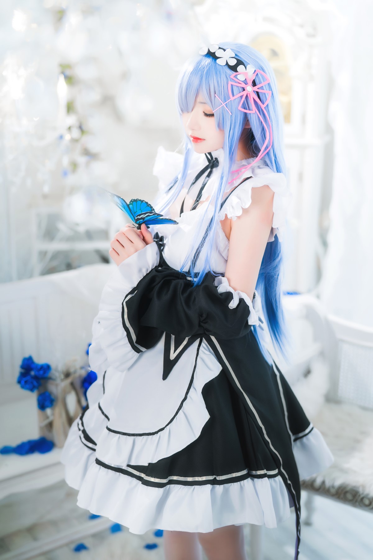 Coser@桜桃喵 Vol 125 长发蕾姆01 0042 3119337690.jpg