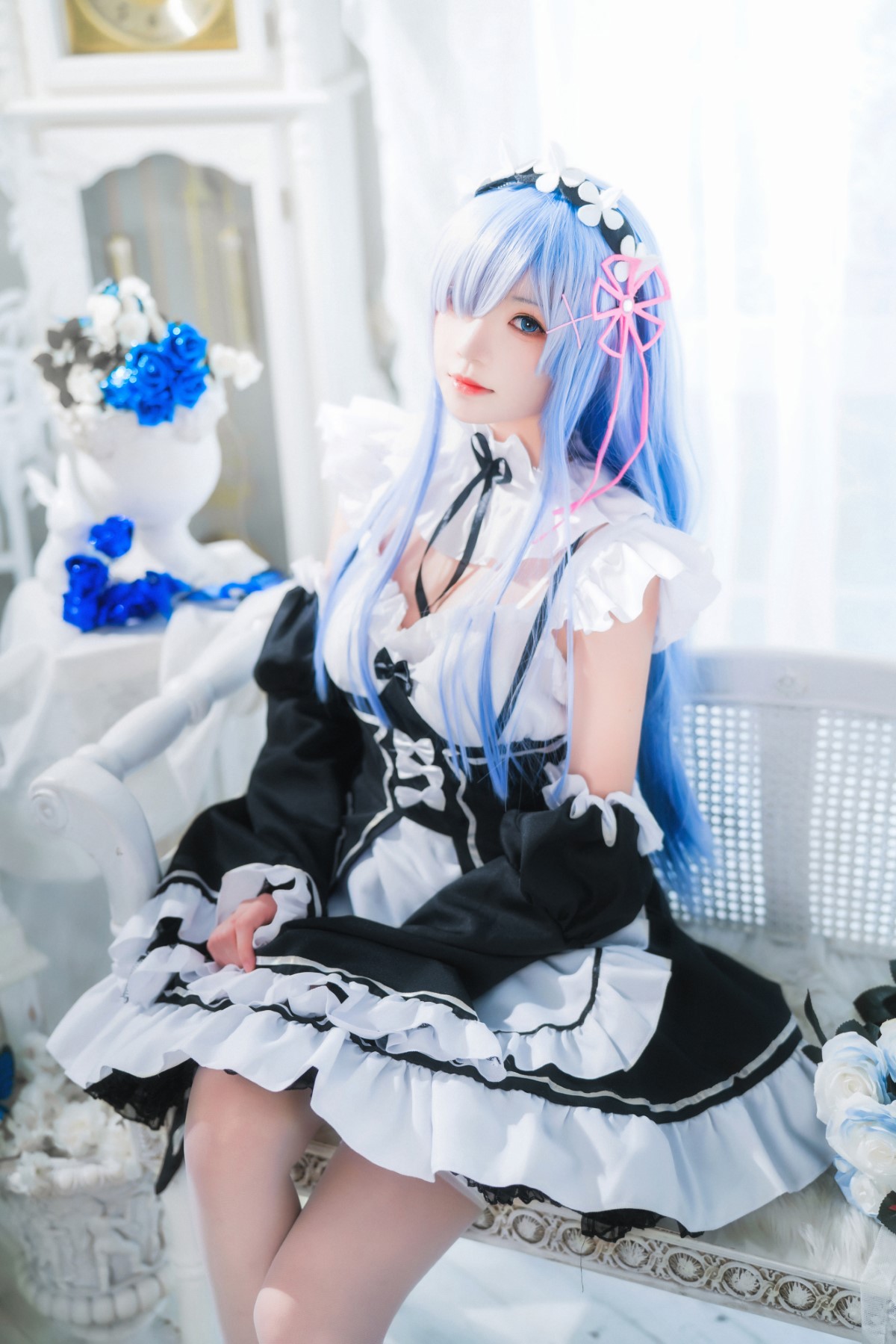 Coser@桜桃喵 Vol 125 长发蕾姆01 0044 0766281387.jpg