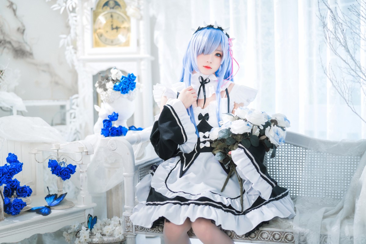 Coser@桜桃喵 Vol 126 长发蕾姆02 0001 8581526403.jpg