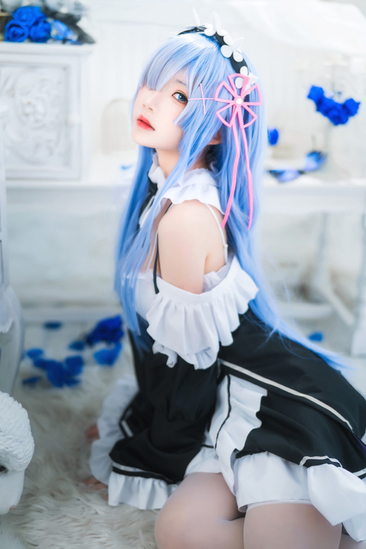 Coser@桜桃喵 Vol 126 长发蕾姆02 0043 3112246821.jpg