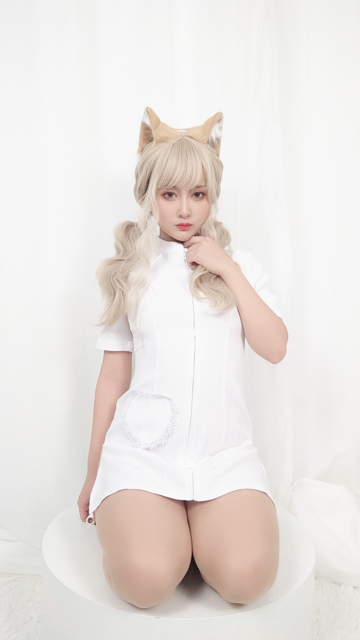 Coser@洛璃LoLiSAMA –Vol 019 橘猫护士 0096 5121264547.jpg