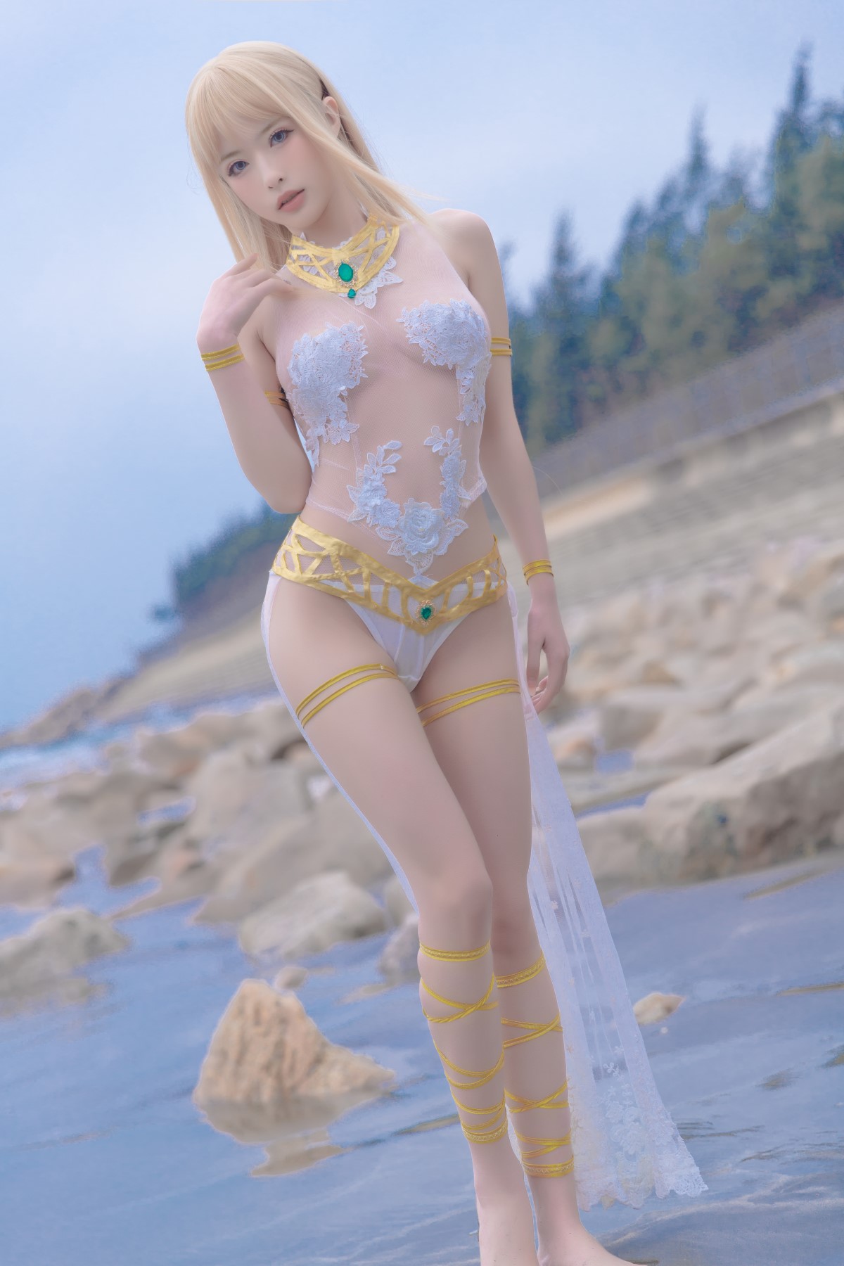 Coser@清水由乃 Vol 023 玛丽萝丝 白色泳衣 0023 7046114873.jpg