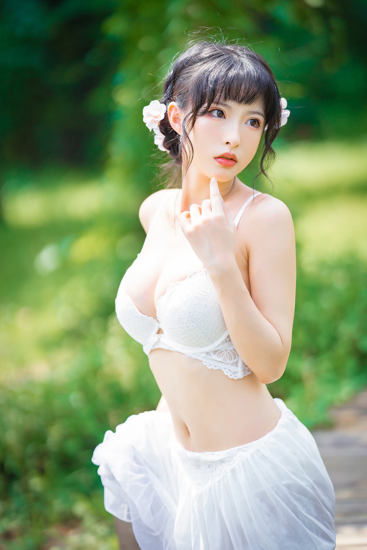 Coser@清水由乃 Vol.027 蕾丝花园