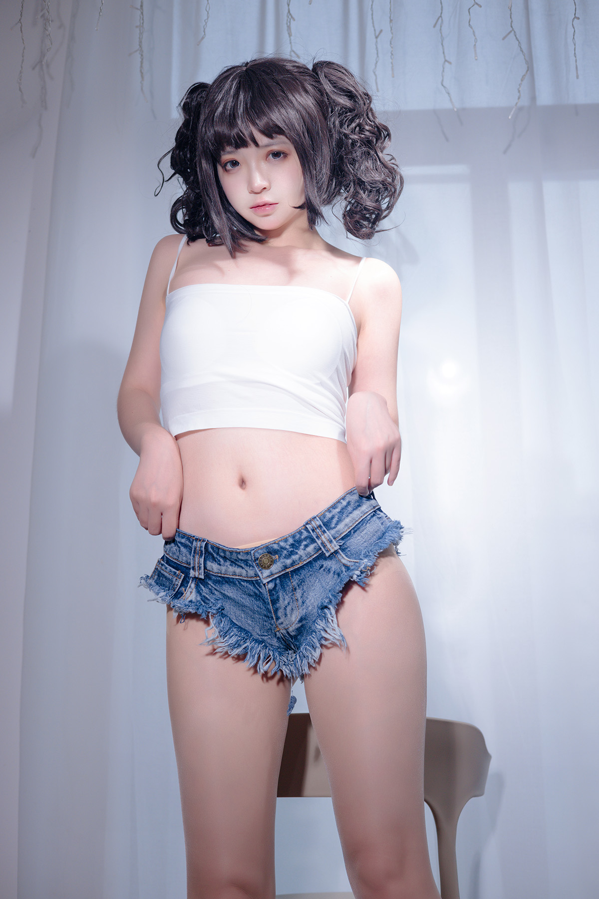 Coser@疯猫ss Vol.093 2022夏日限定B本 热裤肉