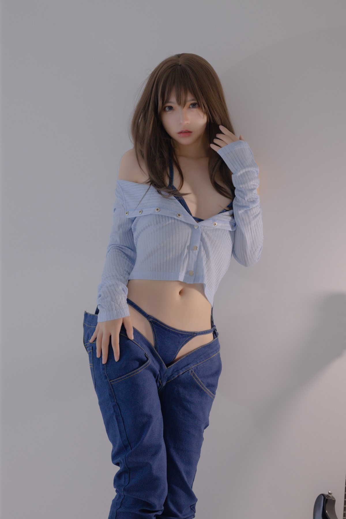 Coser@疯猫ss Vol 100 2022夏日限定A本 吉他妹妹 牛仔裤 0001 7840967685.jpg