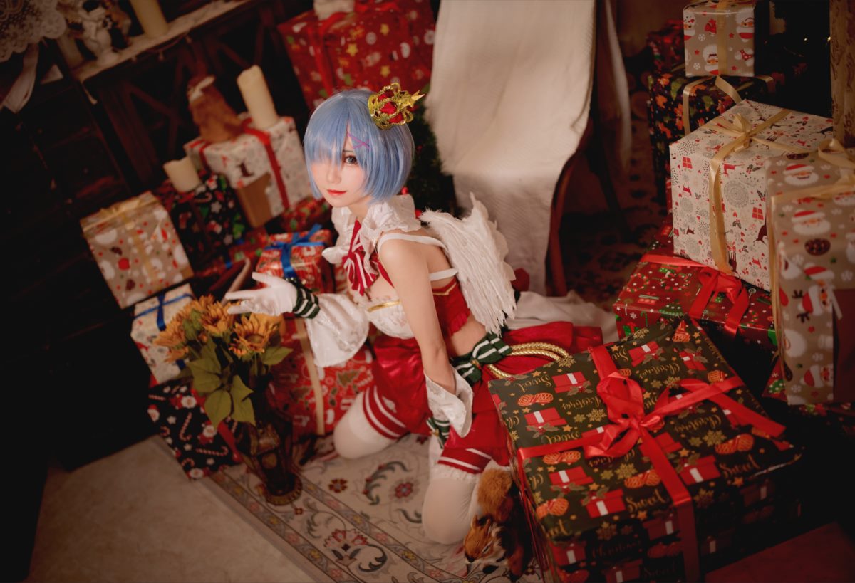 Coser@花柒Hana Vol 003 圣诞蕾姆cos 0002 6230920674.jpg