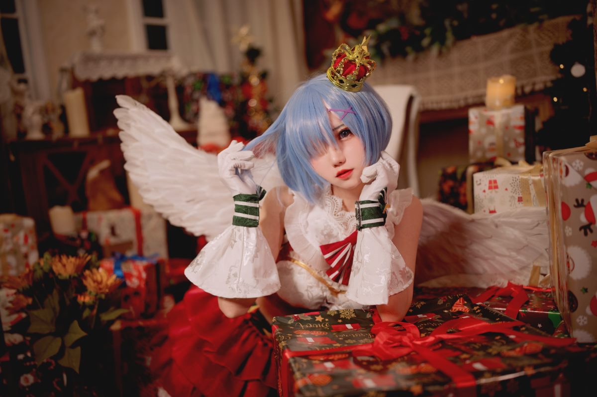 Coser@花柒Hana Vol 003 圣诞蕾姆cos 0003 8205916992.jpg