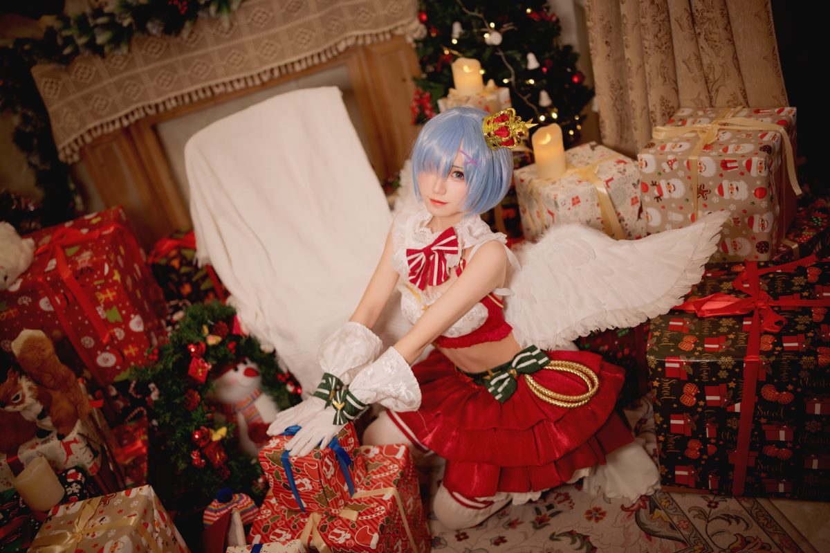 Coser@花柒Hana Vol 003 圣诞蕾姆cos 0017 7688844586.jpg