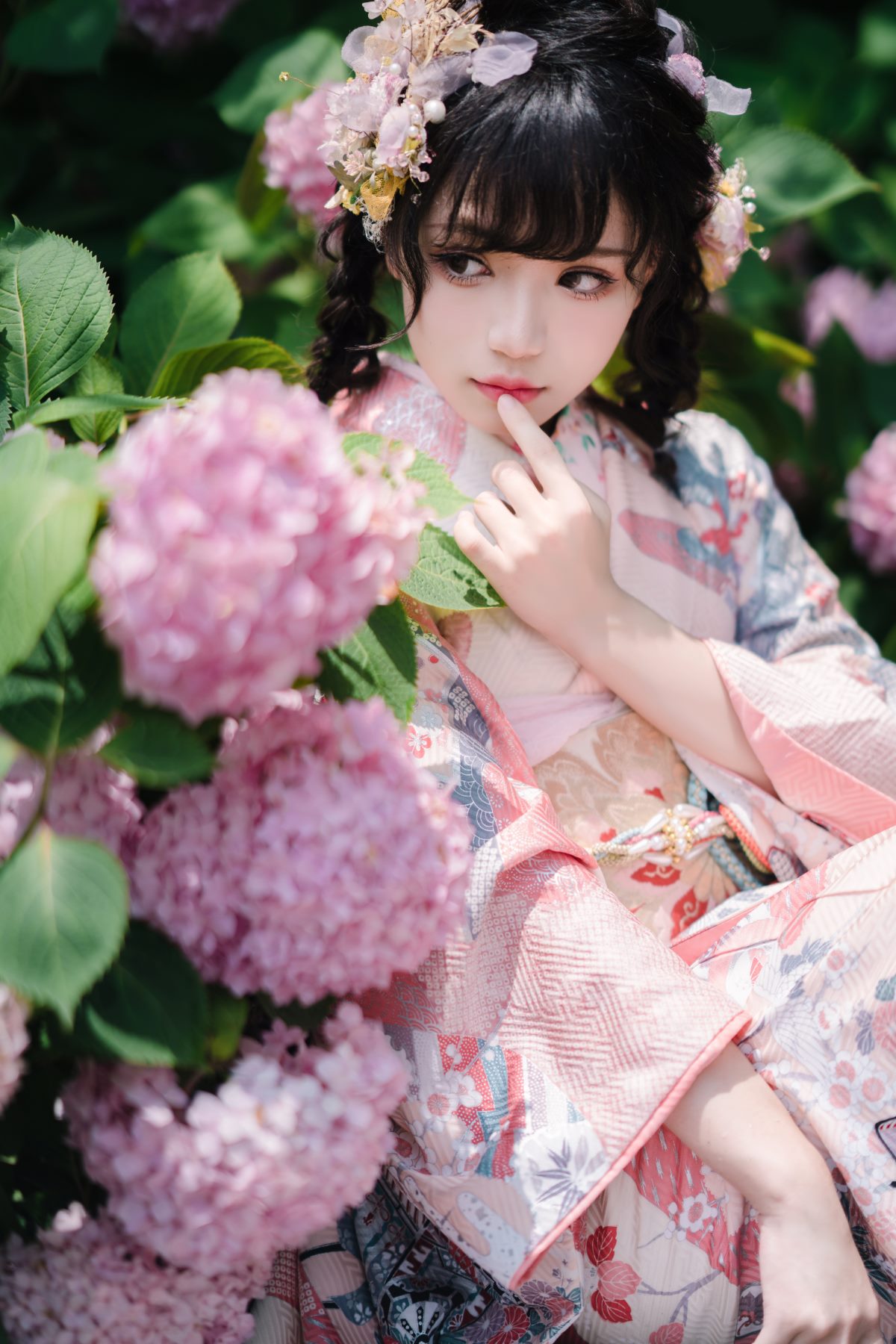 Coser@花柒Hana Vol 009 绣球花和服 0010 2433452579.jpg