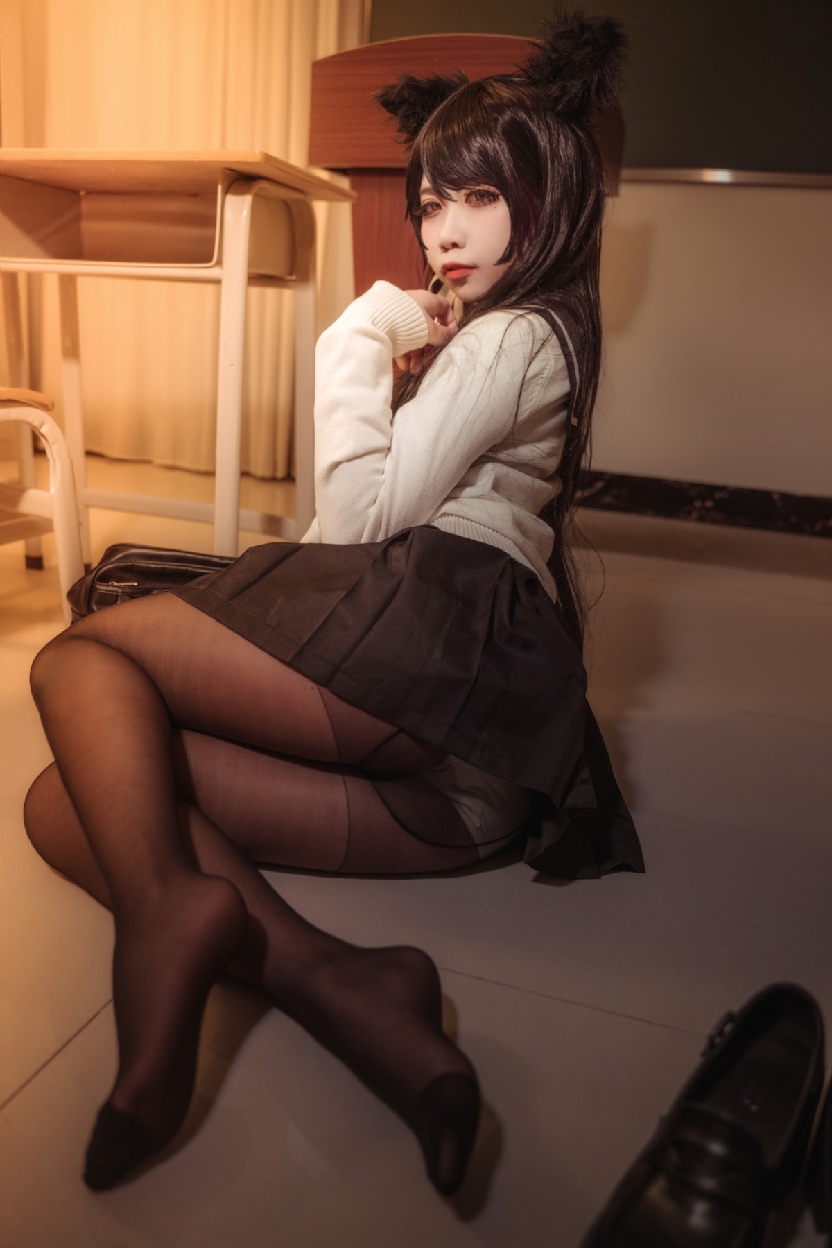 Coser@贞子蜜桃 Vol 009 碧蓝航线 爱宕高雄制服 0005 4761513263.jpg