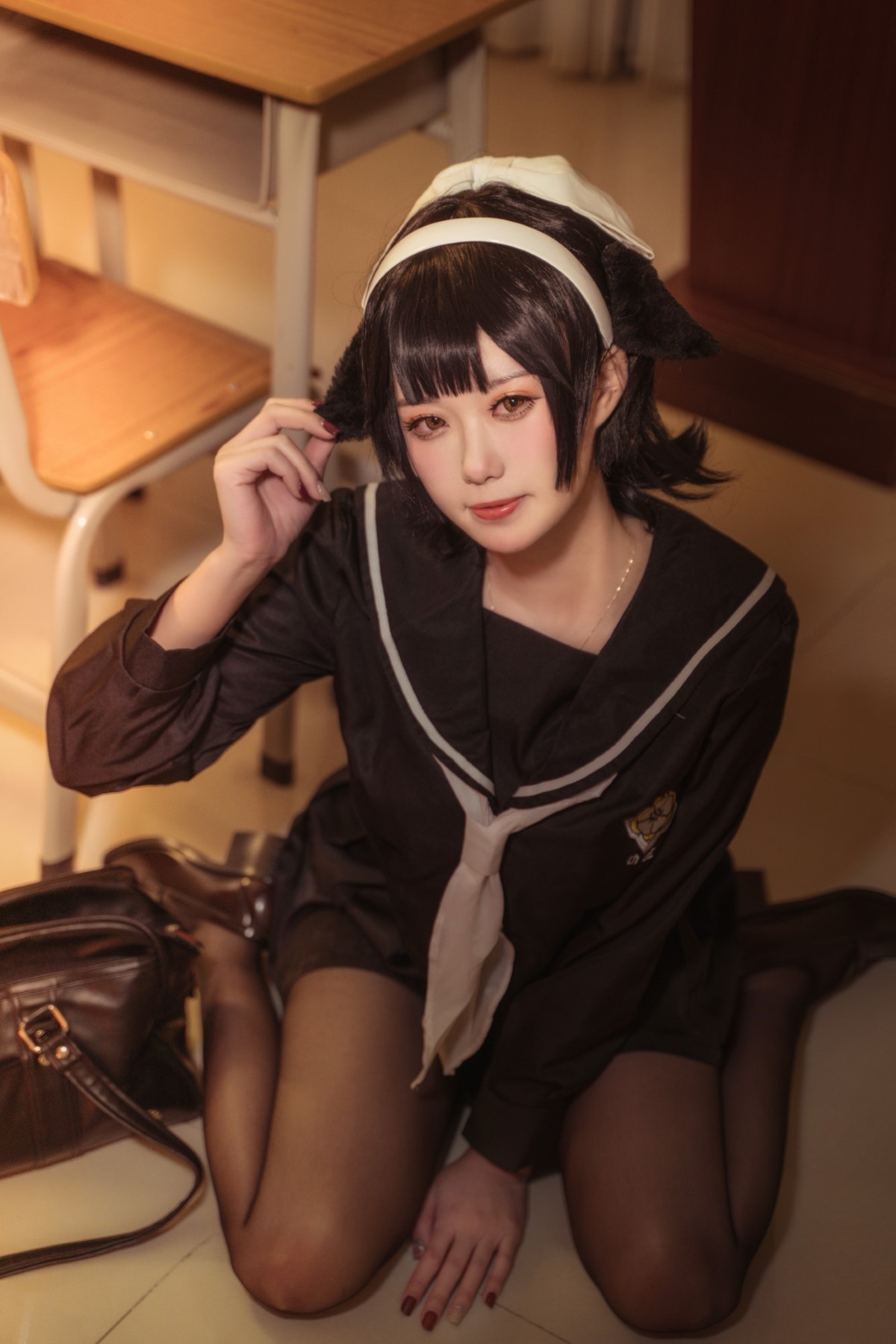 Coser@贞子蜜桃 Vol 009 碧蓝航线 爱宕高雄制服 0013 2986043641.jpg