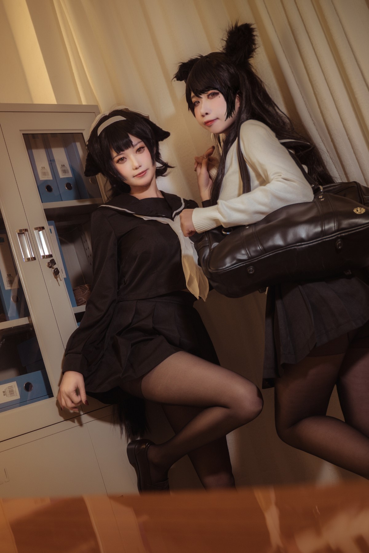 Coser@贞子蜜桃 Vol 009 碧蓝航线 爱宕高雄制服 0029 2235941621.jpg