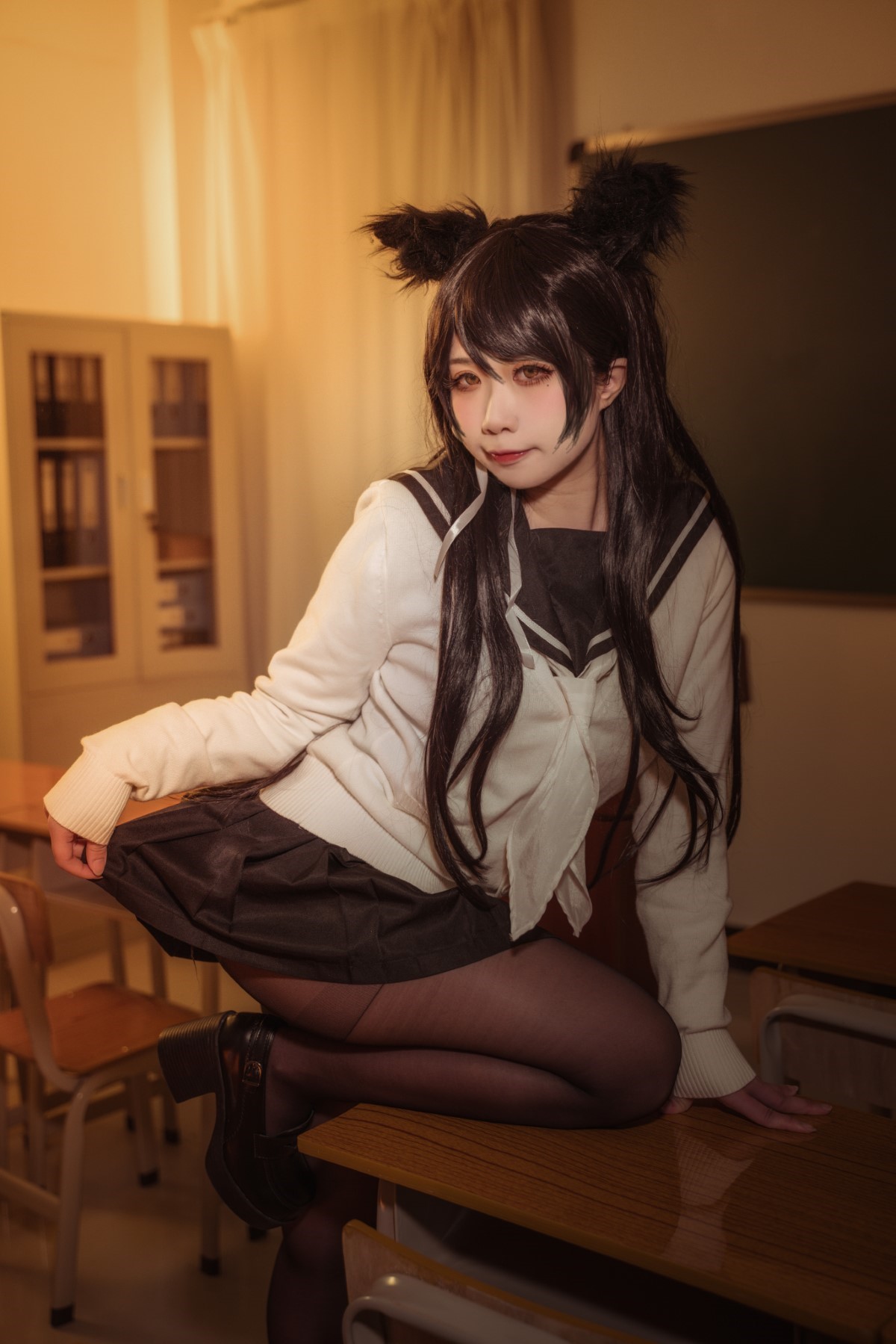 Coser@贞子蜜桃 Vol 009 碧蓝航线 爱宕高雄制服 0031 1620147835.jpg