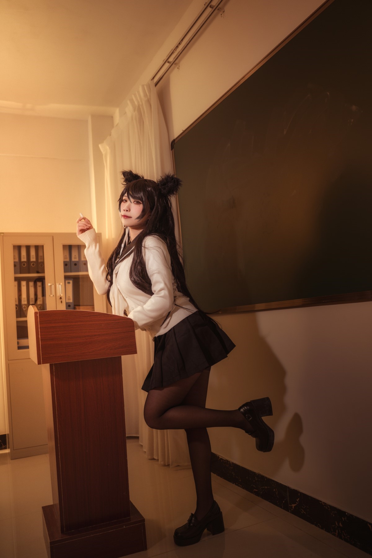 Coser@贞子蜜桃 Vol 009 碧蓝航线 爱宕高雄制服 0032 8291604813.jpg