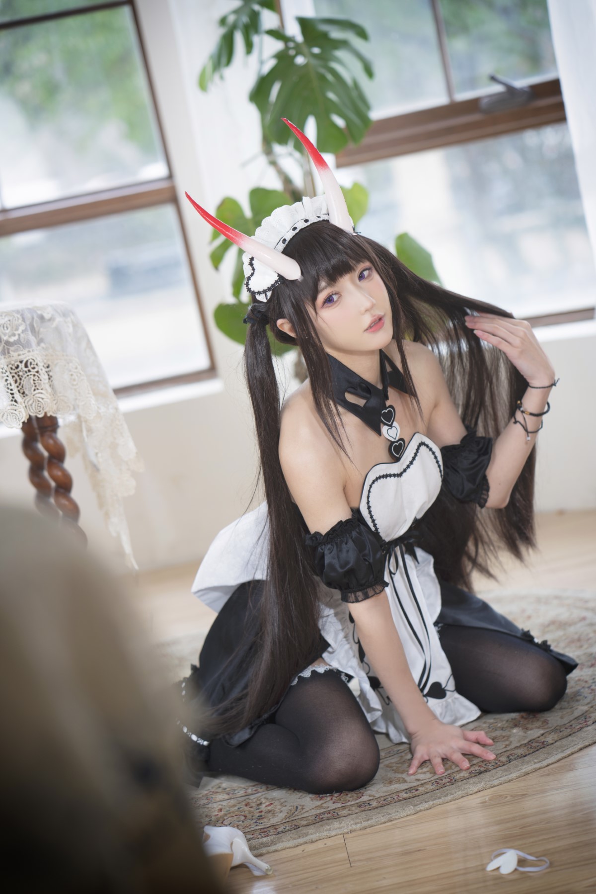 Coser@阿包也是兔娘 Vol 048 1月舰长图包 能代女仆 0016 6575320685.jpg