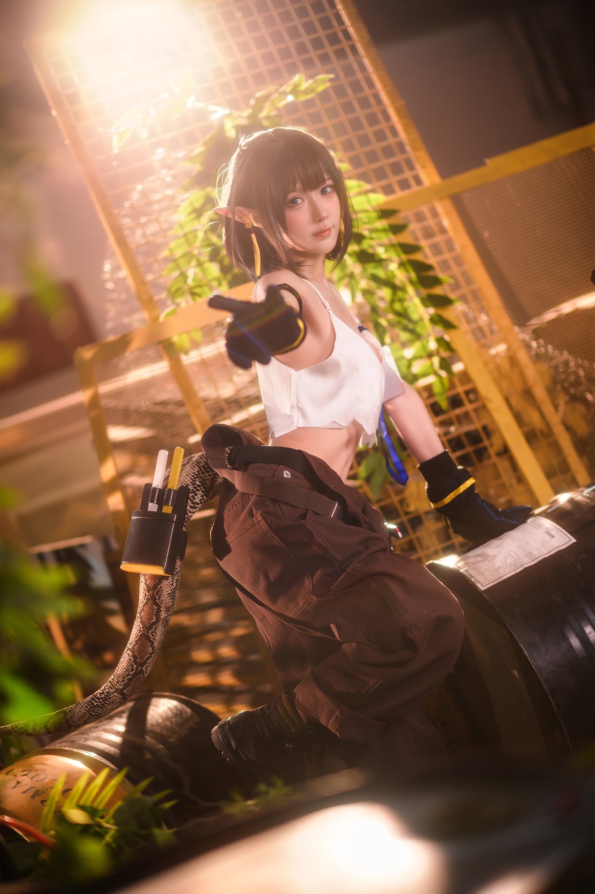 Coser@阿包也是兔娘 Vol 050 06月舰长 明日方舟 森蚺 0004 3170697846.jpg