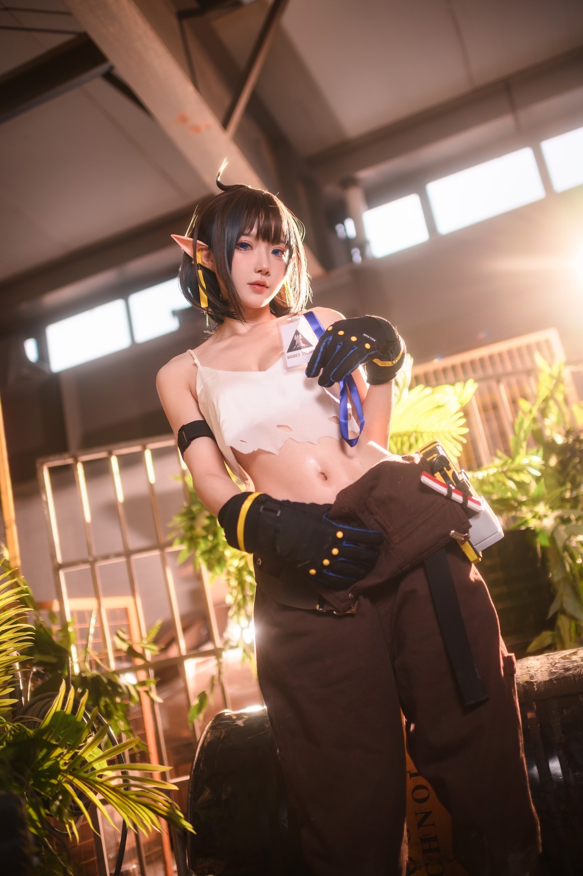 Coser@阿包也是兔娘 Vol 050 06月舰长 明日方舟 森蚺 0013 5374110509.jpg