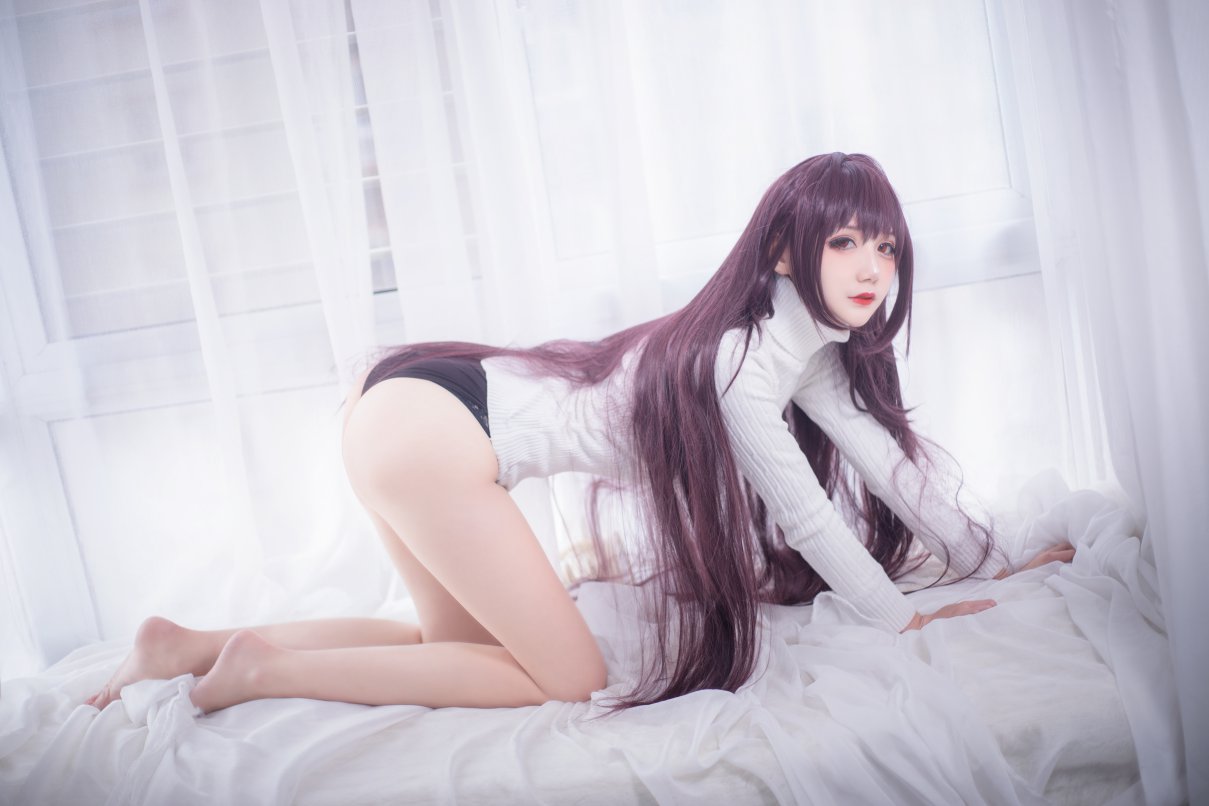 Coser@仙九Airi Vol.011 斯卡哈毛衣 0004