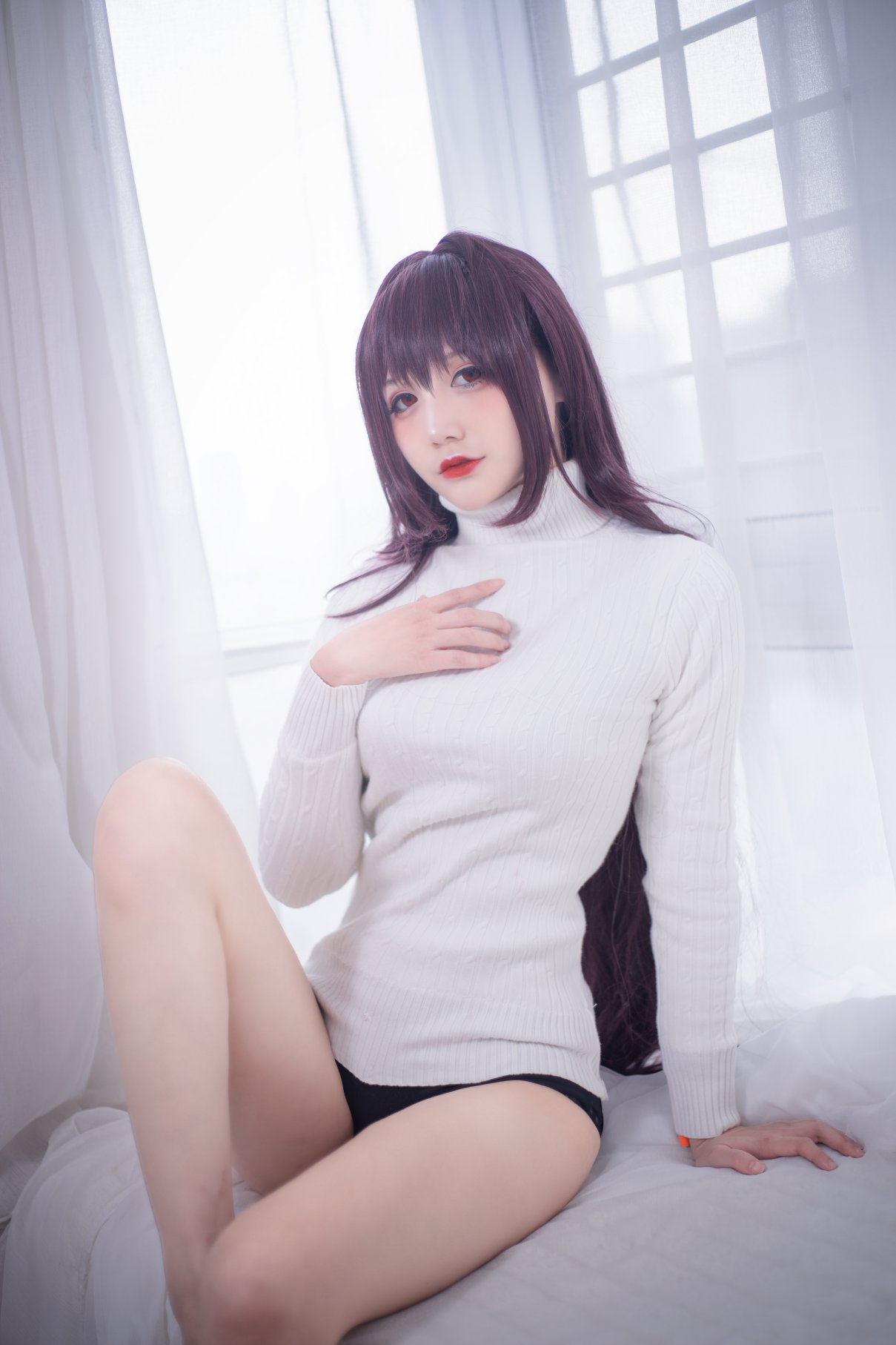 Coser@仙九Airi Vol.011 斯卡哈毛衣 0005