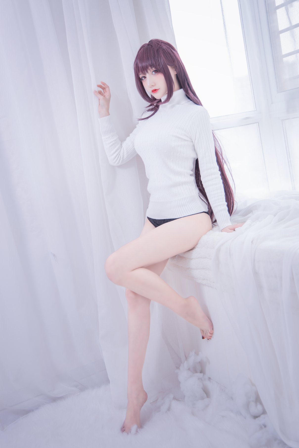 Coser@仙九Airi Vol.011 斯卡哈毛衣 0013