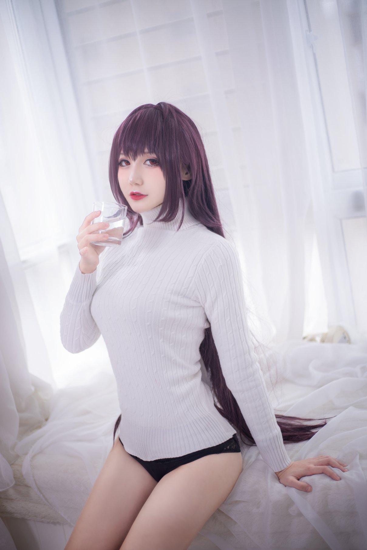 Coser@仙九Airi Vol.011 斯卡哈毛衣 0017