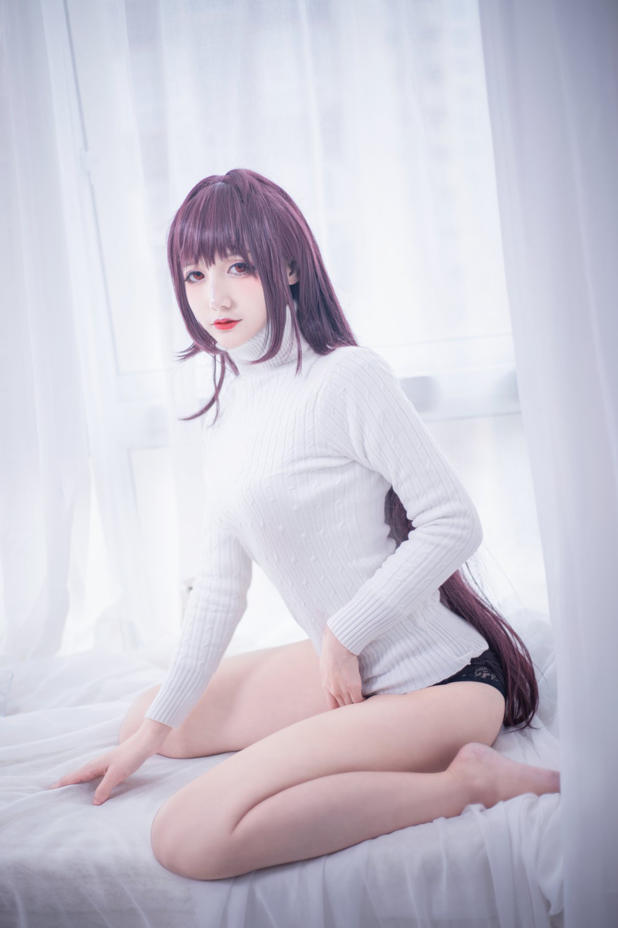 Coser@仙九Airi Vol.011 斯卡哈毛衣 0021