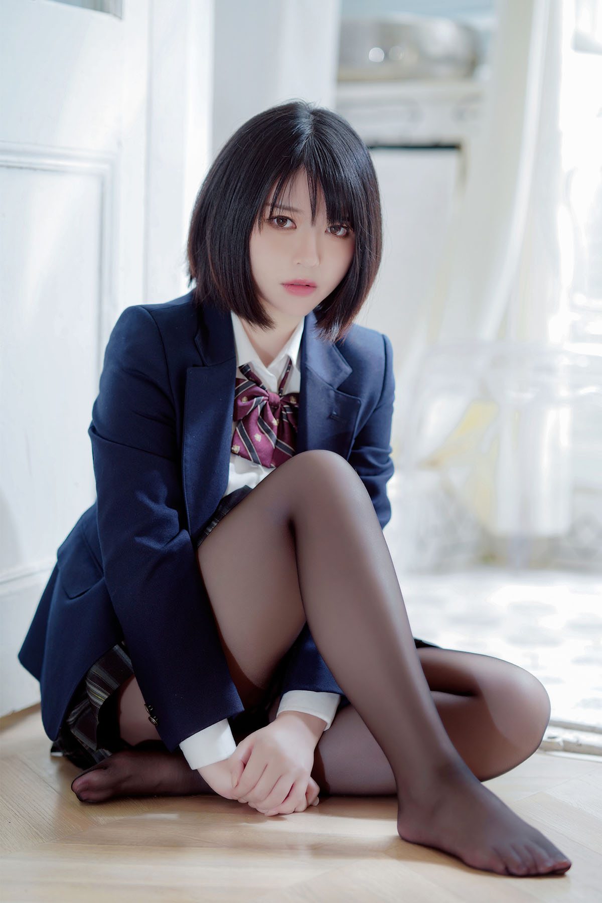 Coser@半半子 Vol.021 彼女の制服姿が好き