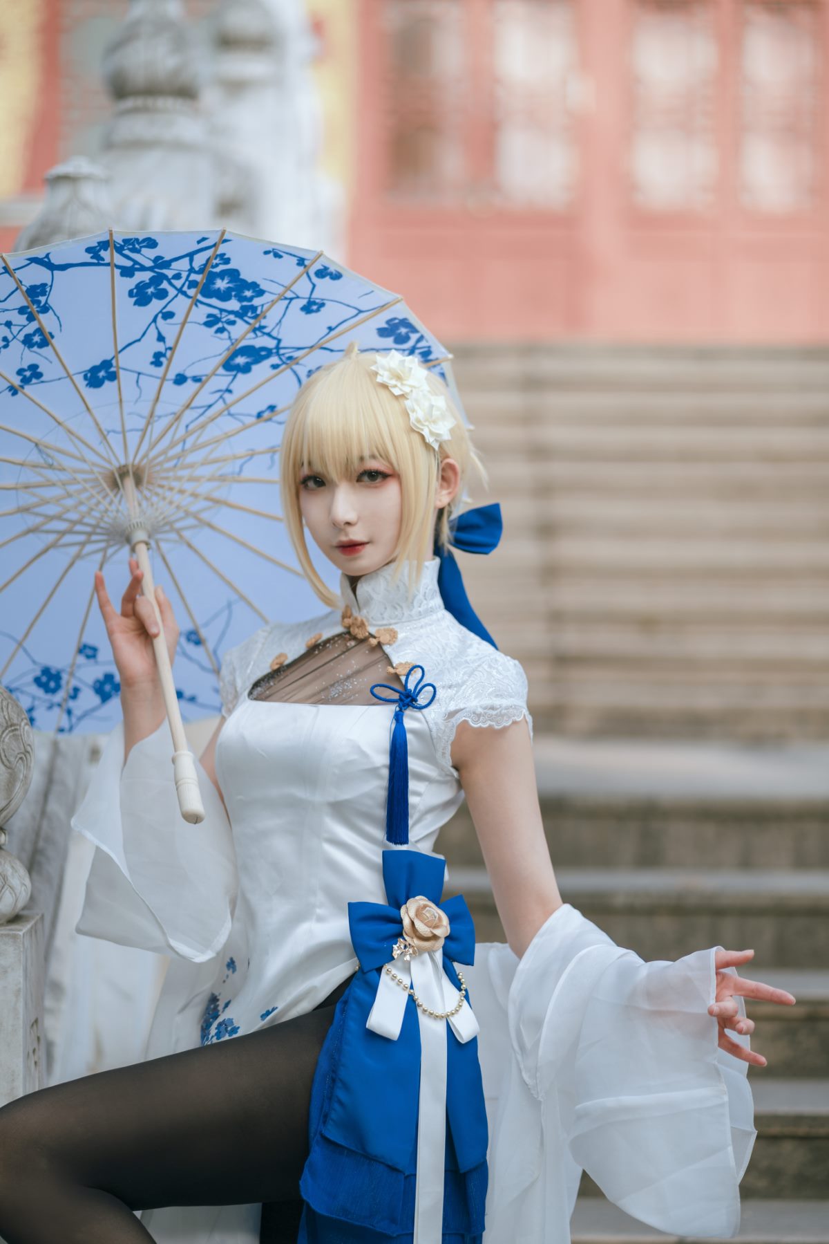 Coser@封疆疆v Vol 004 saber 旗袍 0006