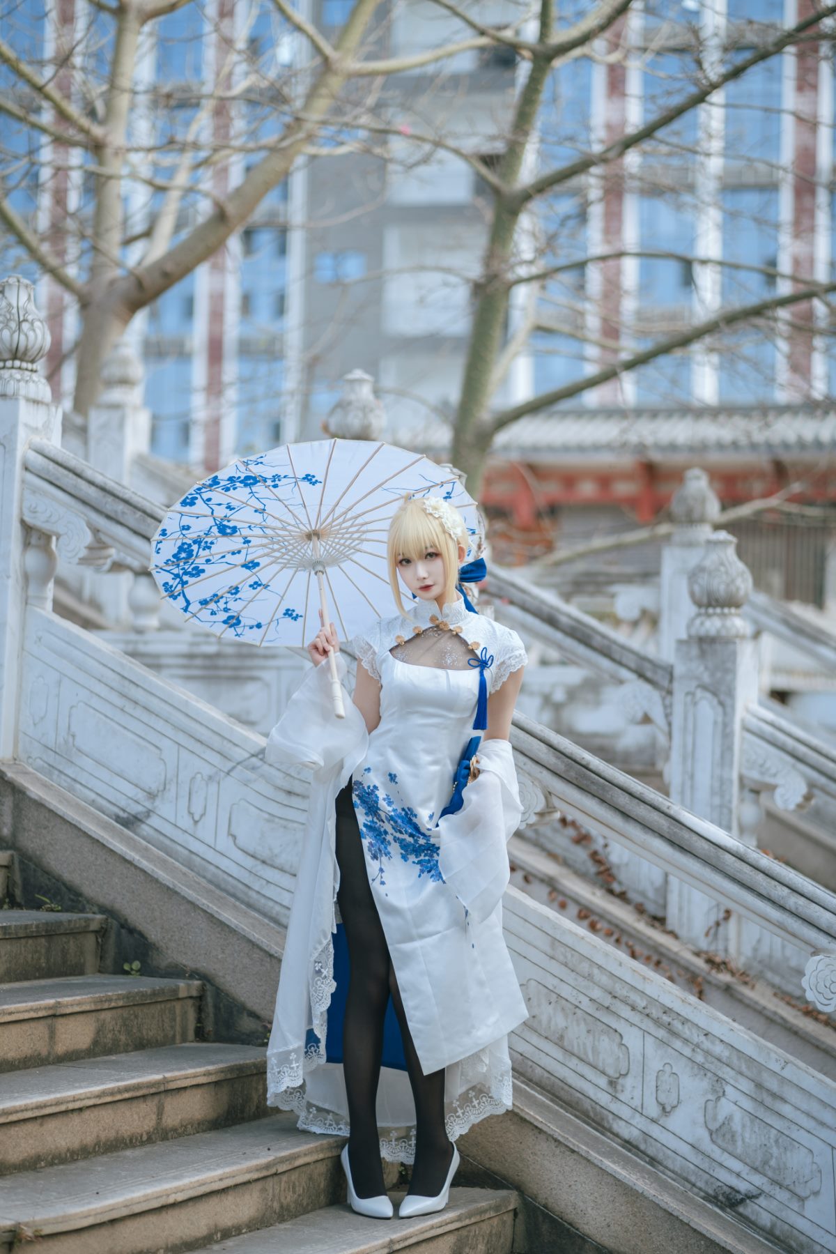 Coser@封疆疆v Vol 004 saber 旗袍 0009