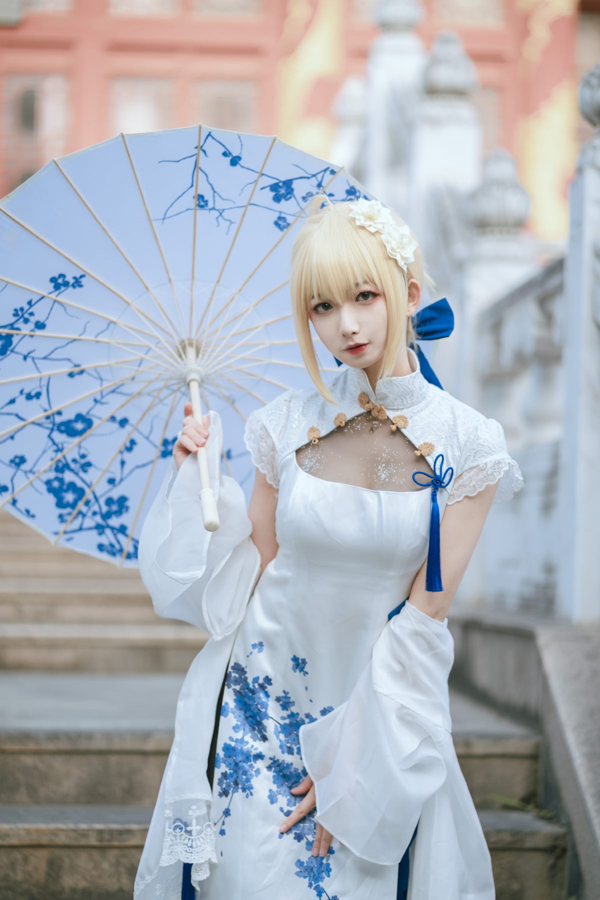 Coser@封疆疆v Vol 004 saber 旗袍 0010