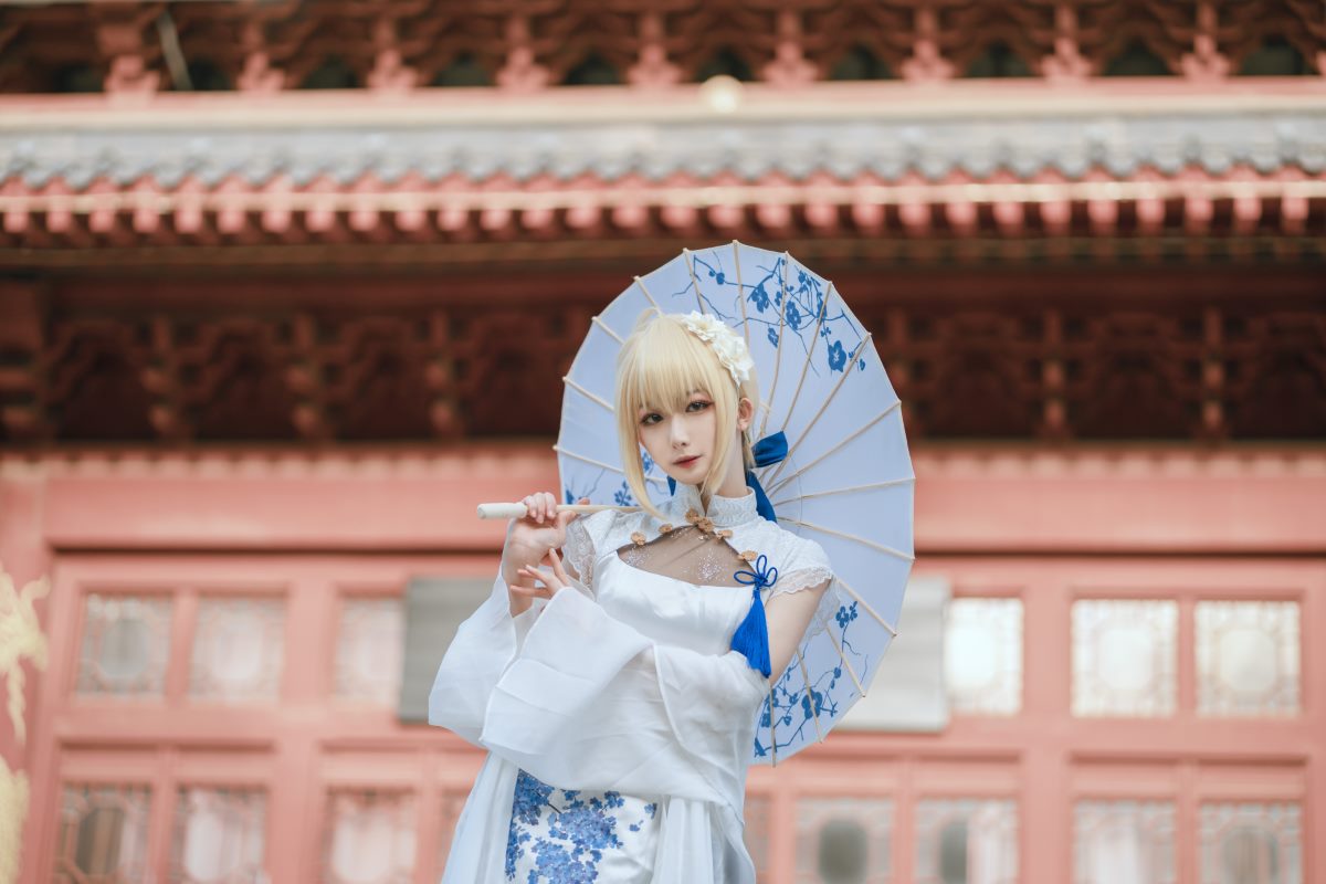 Coser@封疆疆v Vol 004 saber 旗袍 0016