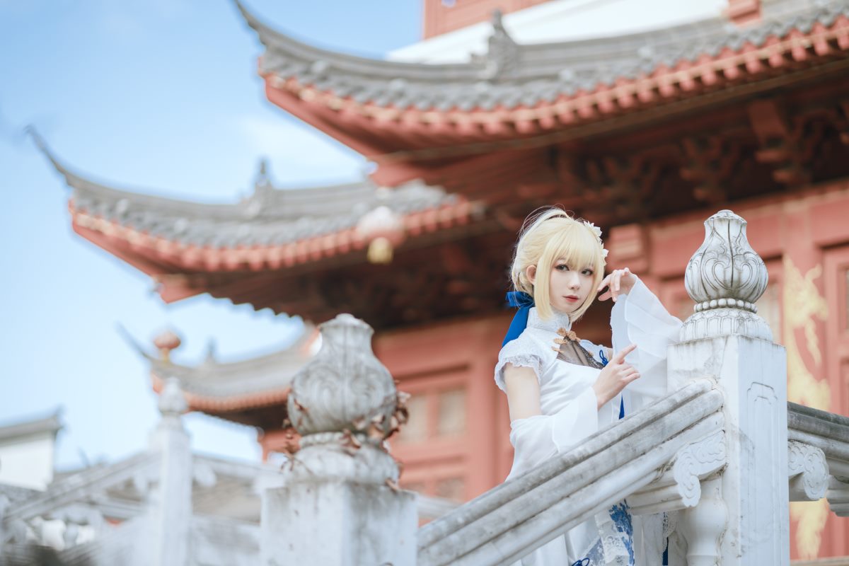 Coser@封疆疆v Vol 004 saber 旗袍 0017