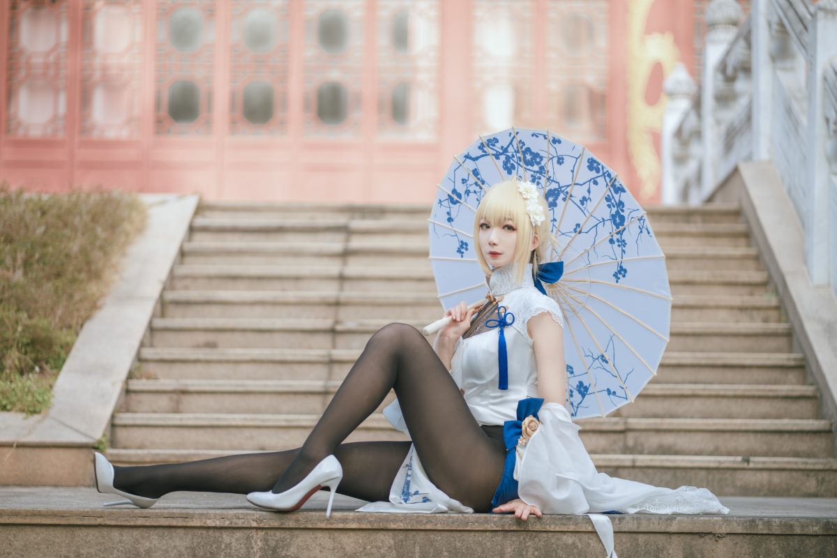 Coser@封疆疆v Vol 004 saber 旗袍 0025