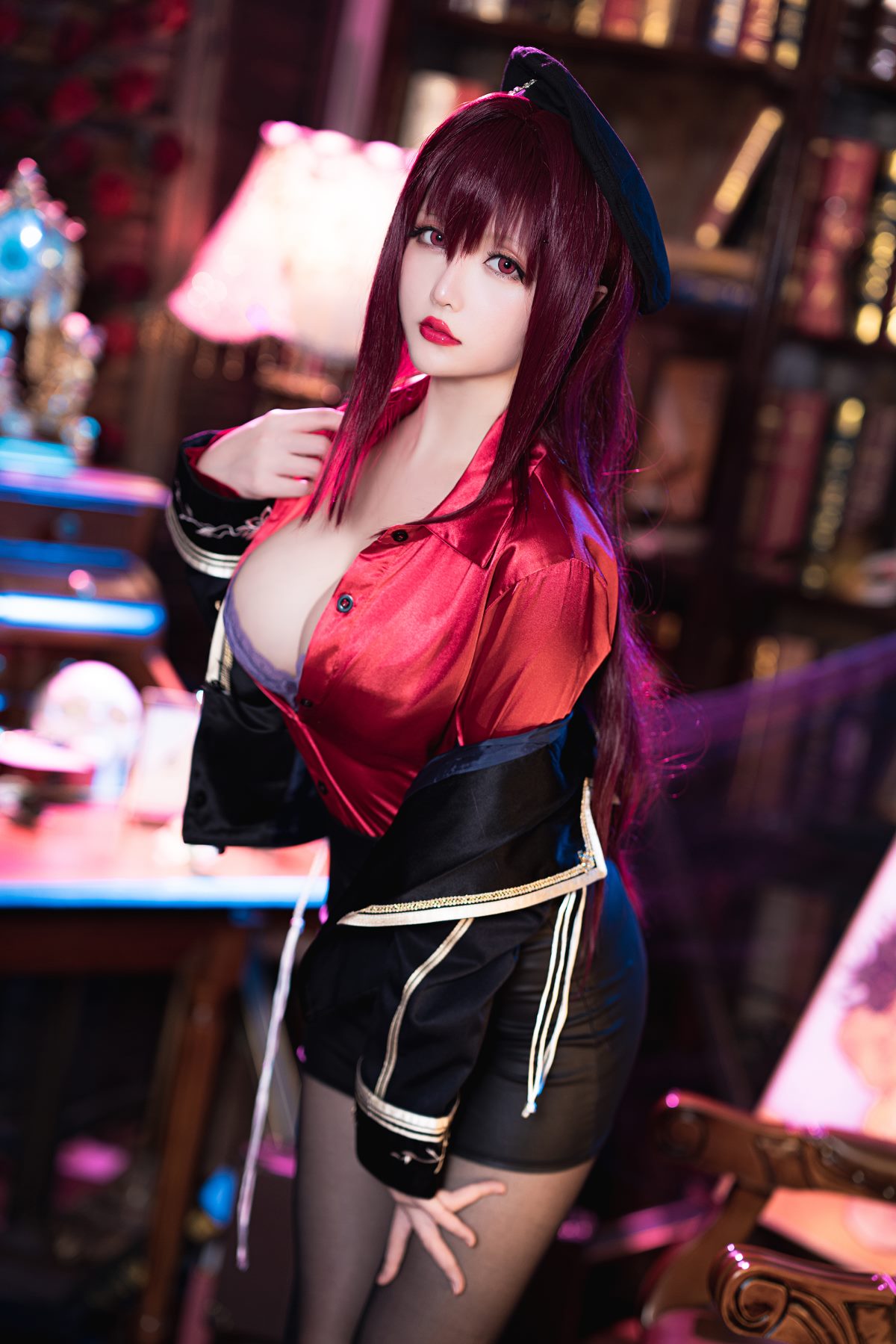 Coser@星之迟迟 Vol 093 斯卡哈 真红教枪 0017 1826629886.jpg