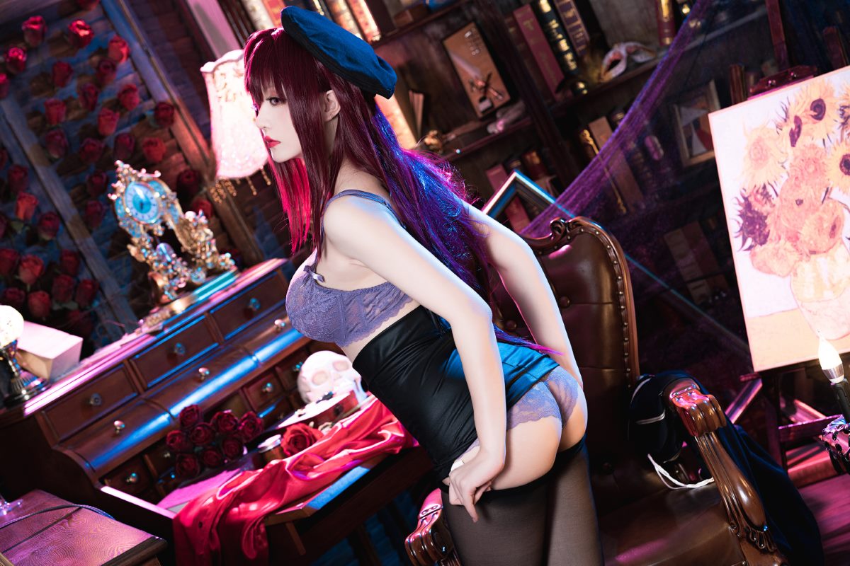 Coser@星之迟迟 Vol 093 斯卡哈 真红教枪 0043 0985453073.jpg