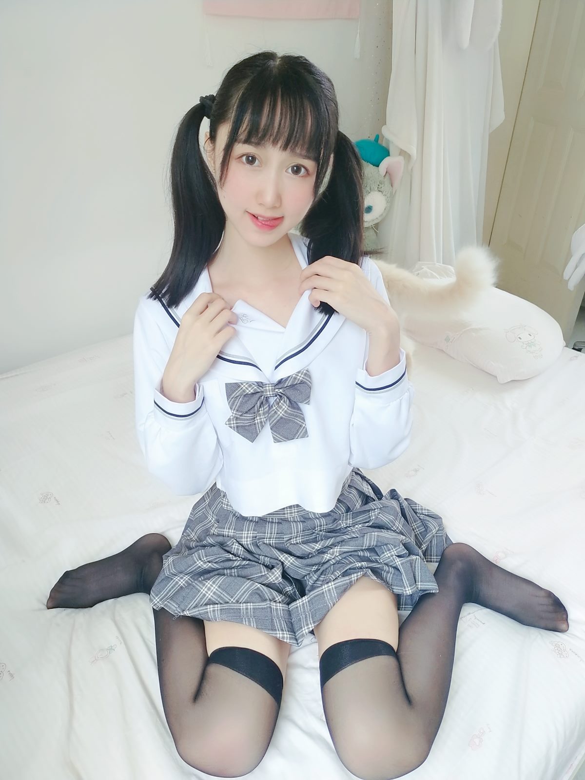 Coser@木绵绵OwO Vol 042 灰格子JK 0019 2996935100.jpg