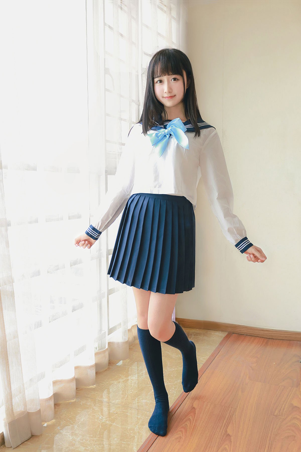 Coser@木绵绵OwO Vol.044 水手服COS大图