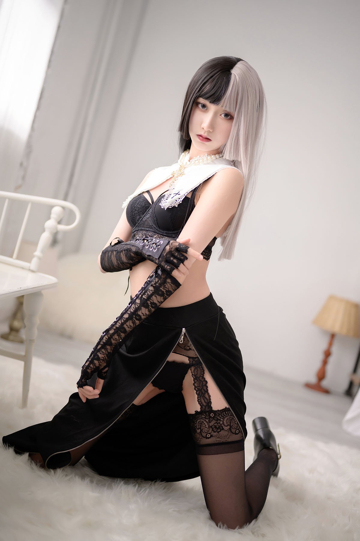 Coser@木绵绵OwO Vol.049 黑白修女