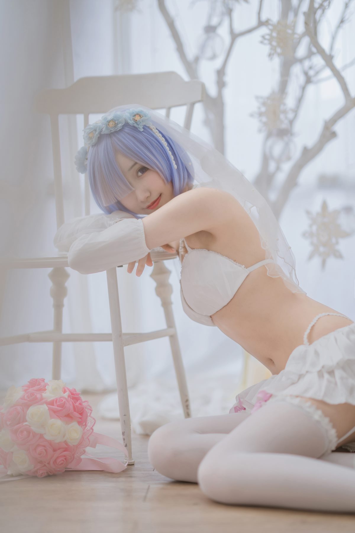 Coser@木绵绵OwO vol 063 蕾姆婚纱 0011 9857023397.jpg