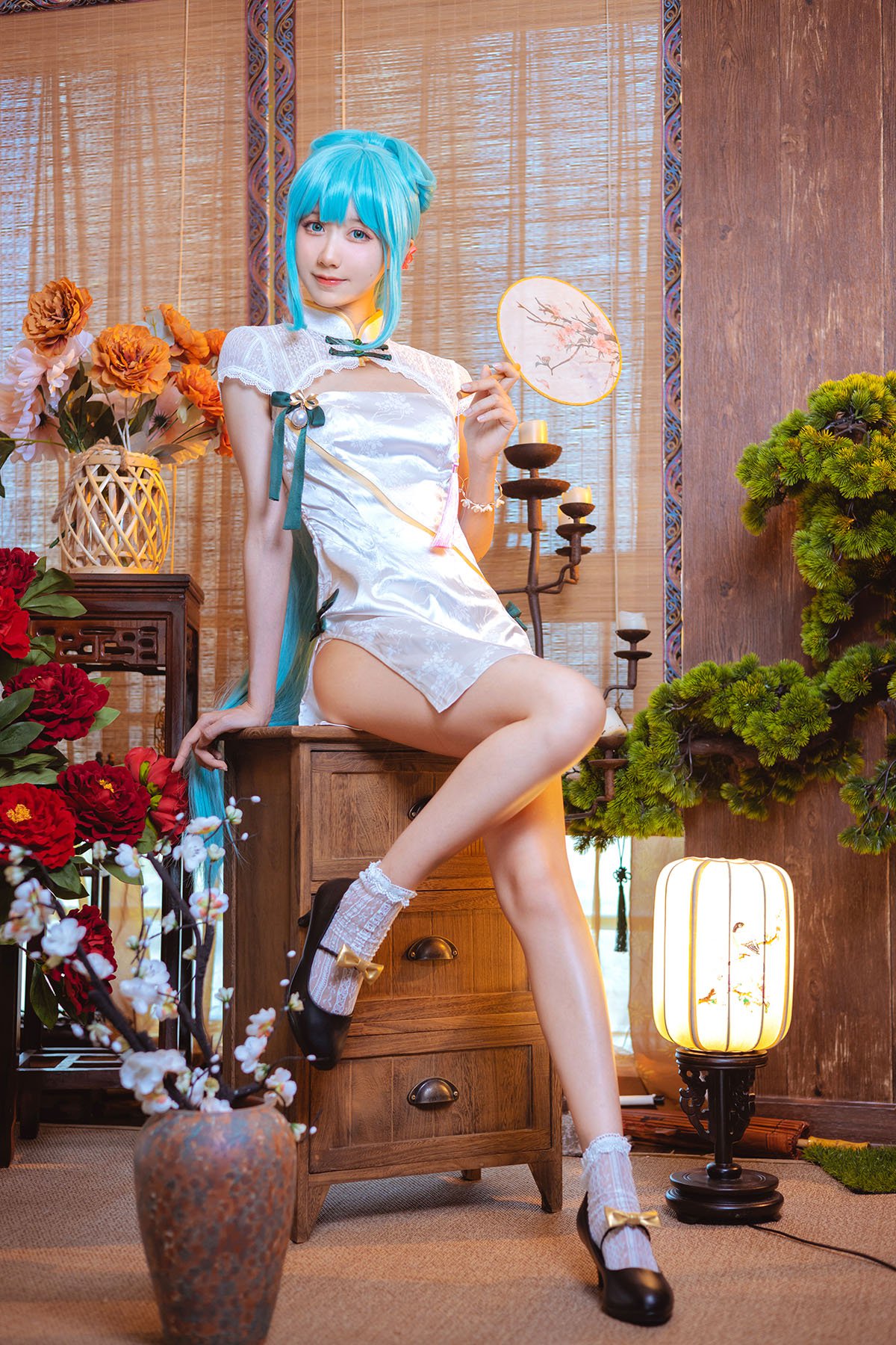 Coser@木绵绵OwO Vol.073 初音韶华COS